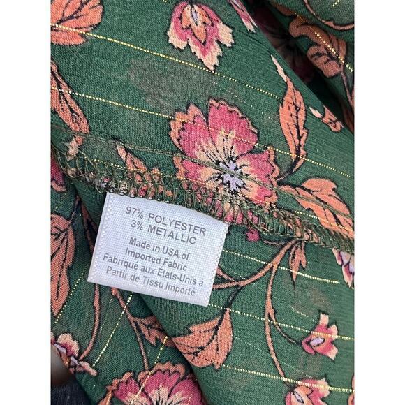 Misa Los Angeles Jessa Floral Print Evergreen Bloom Dress Women's Size S - Picture 6 of 14